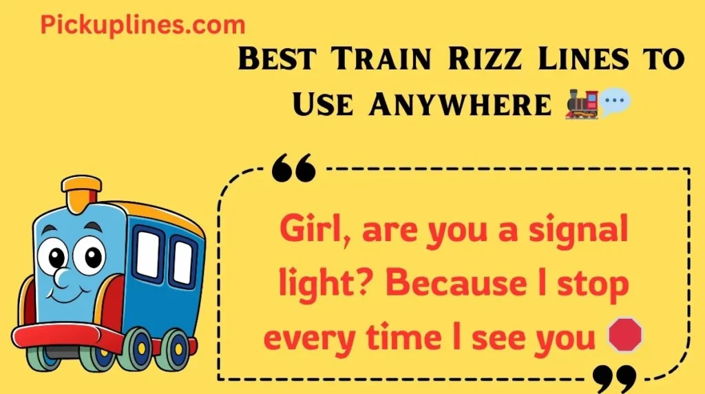 Best Train Rizz Lines to Use Anywhere 