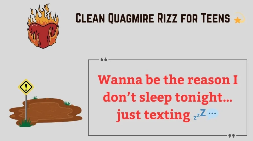 Clean Quagmire Rizz for Teens 