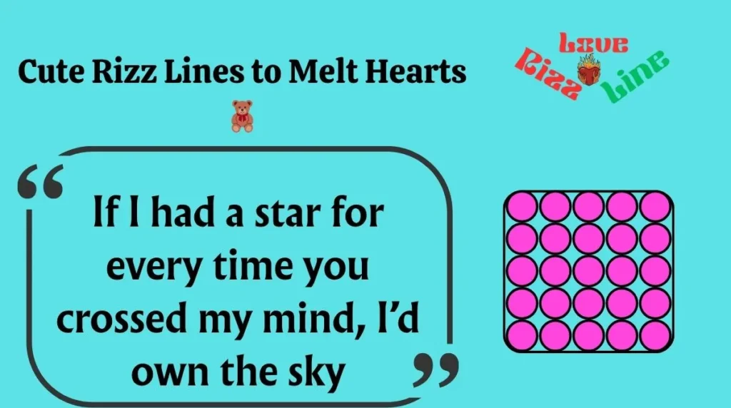 Cute Rizz Lines to Melt Hearts 