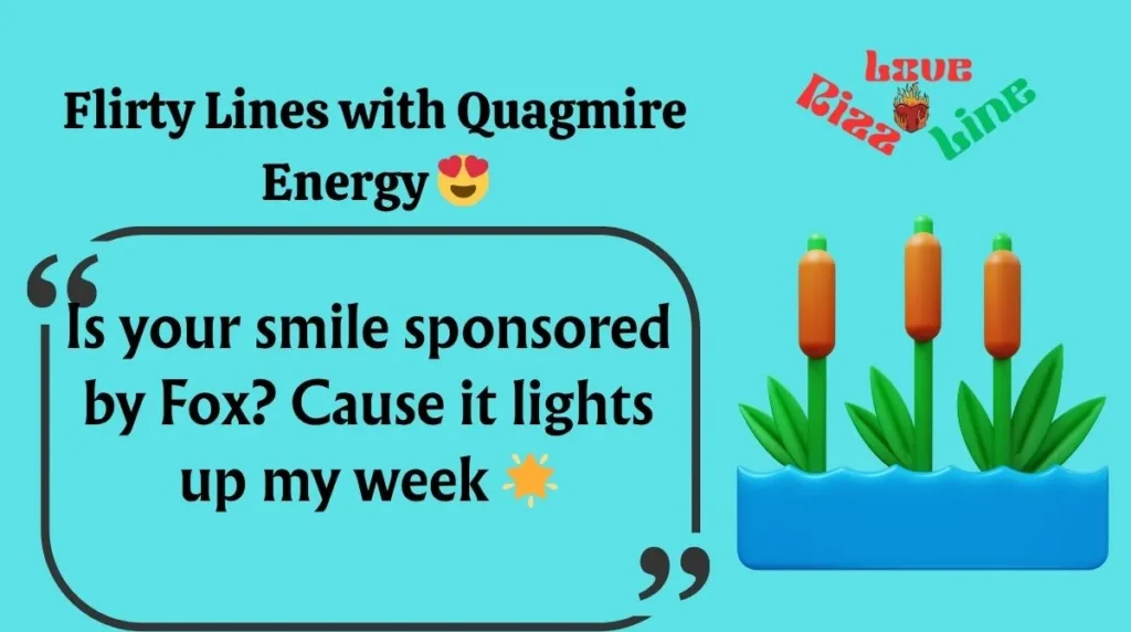 Flirty Lines with Quagmire Energy
