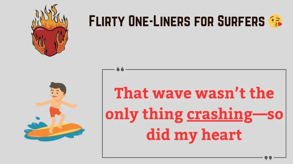 Flirty One-Liners for Surfers 