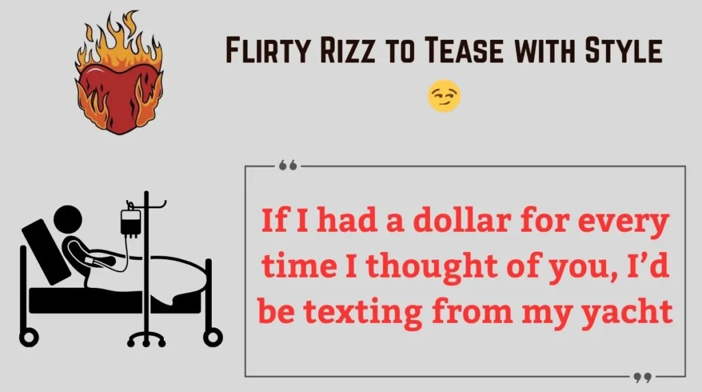 Flirty Rizz to Tease with Style 