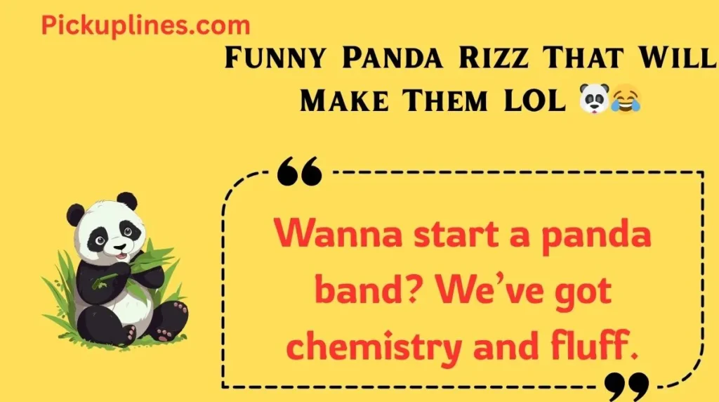 Funny Panda Rizz That Will Make Them LOL 