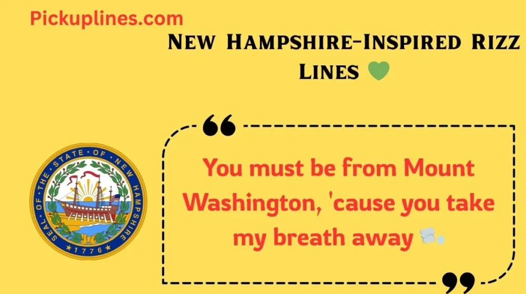 New Hampshire-Inspired Rizz Lines