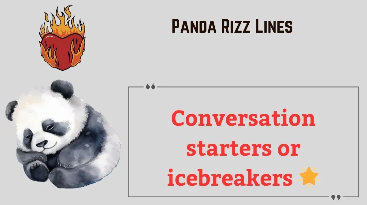 You are currently viewing 🐼 154+ Panda Rizz Lines for 2025 That Are Cute, Funny & Flirty 💬✨