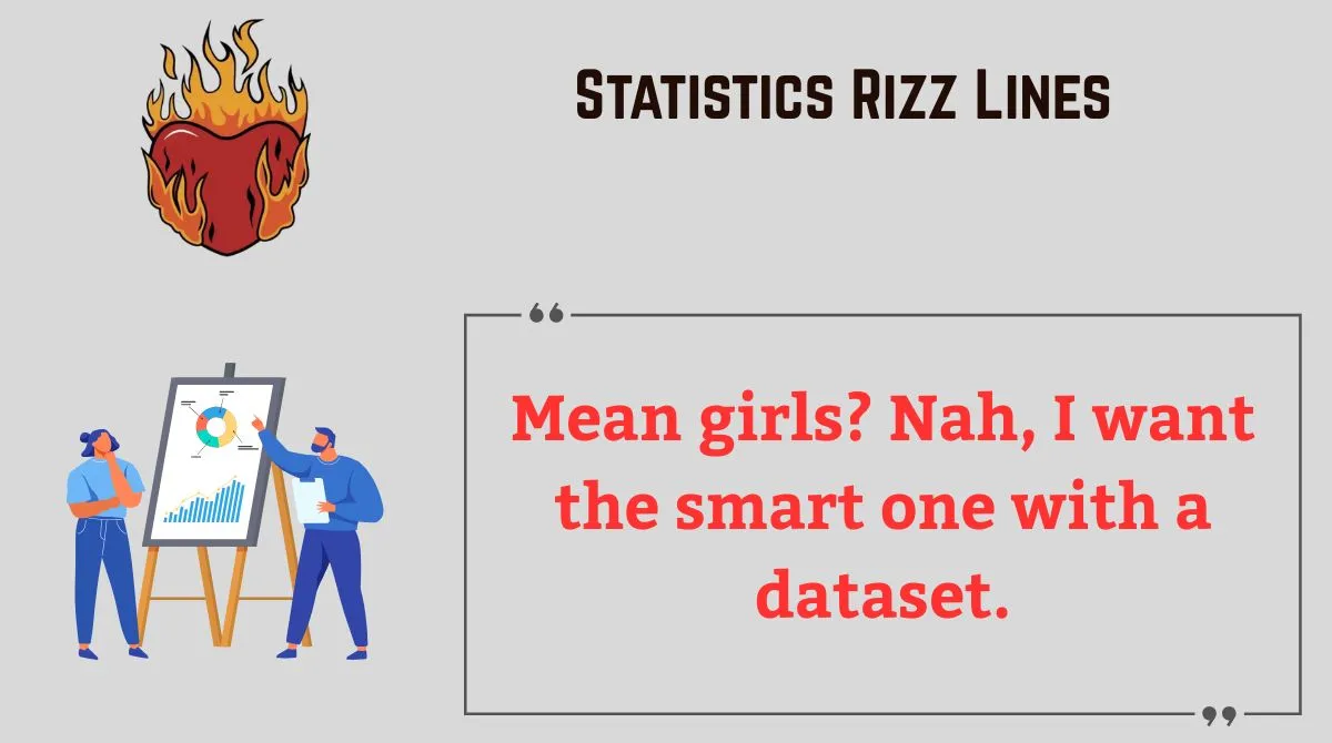 You are currently viewing 📊 126+ Statistics Rizz Lines That’ll Charm Any Data Lover in 2025 💯