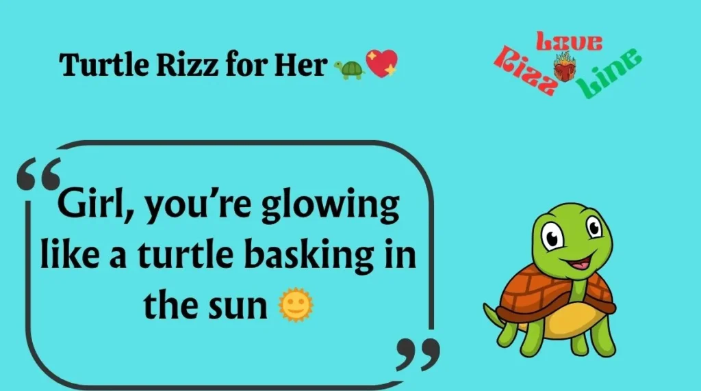 Turtle Rizz for Her 