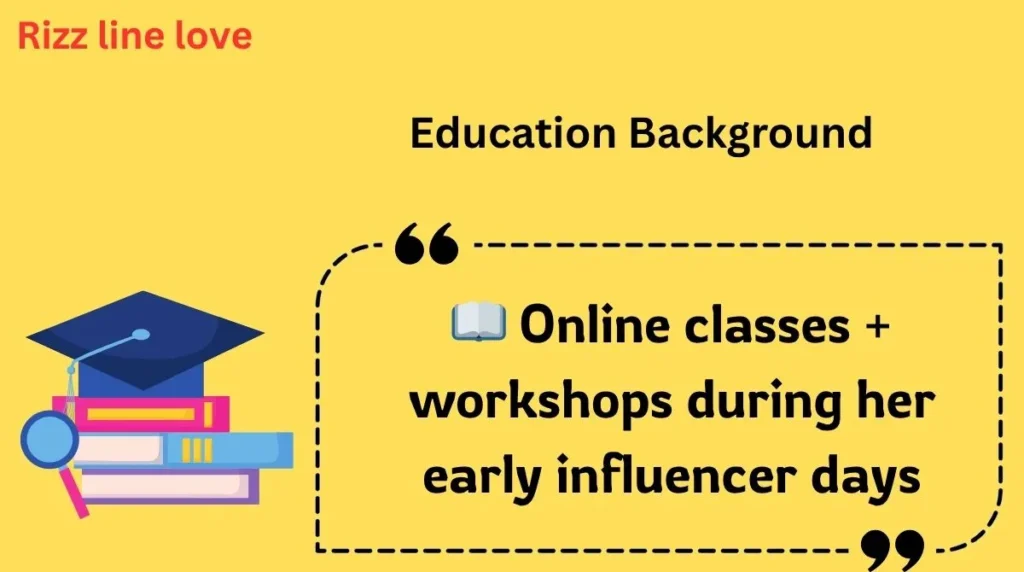 📖 Online classes + workshops during her early influencer days