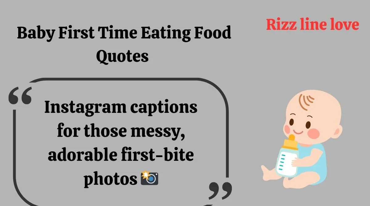 You are currently viewing 🥣 141+ Baby First Time Eating Food Quotes (2025) 🍌💬 Sweet, Silly & Adorable!
