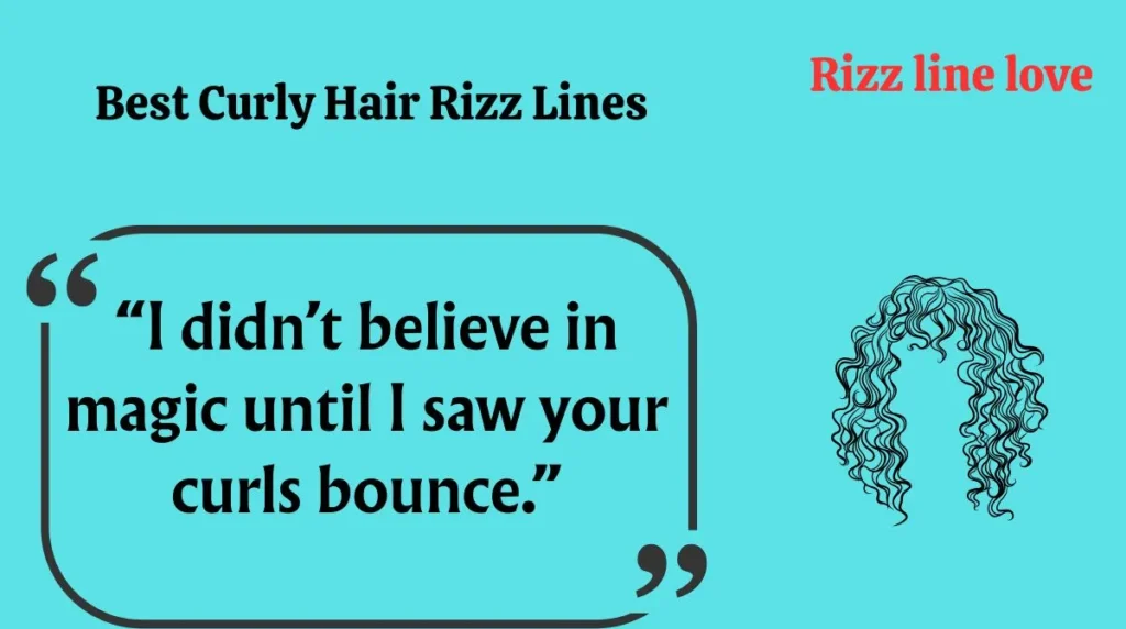  Best Curly Hair Rizz Lines