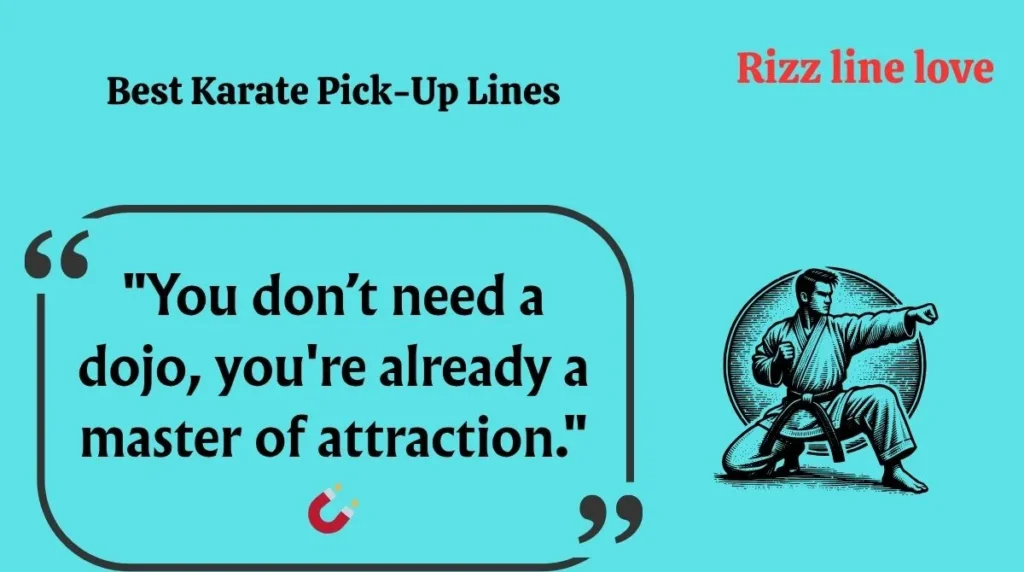 Best Karate Pick-Up Lines