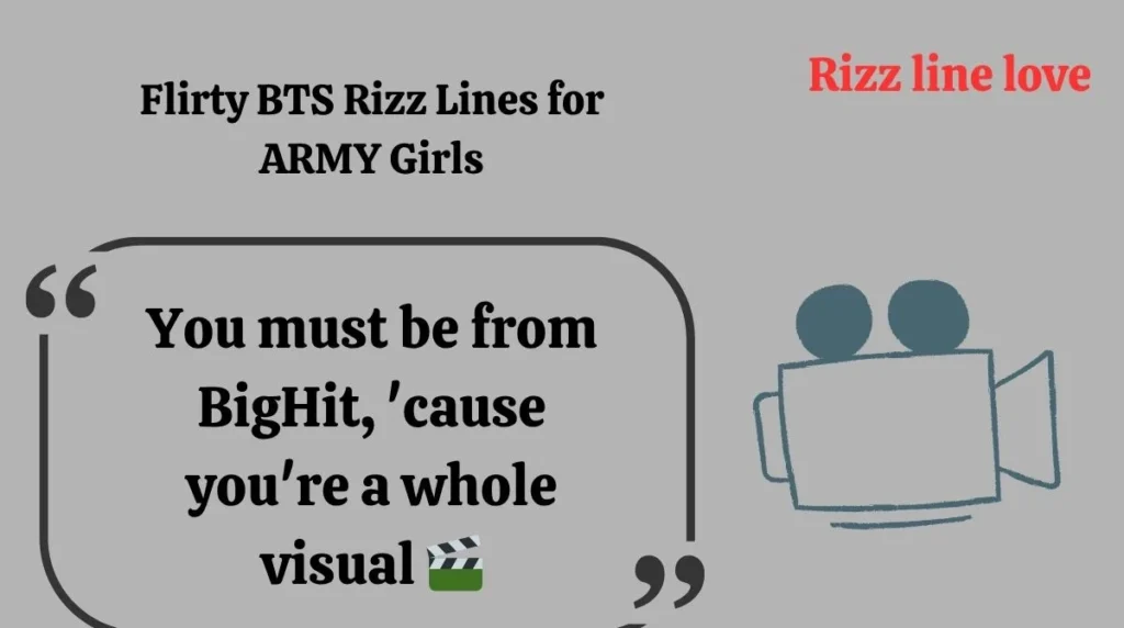 Flirty BTS Rizz Lines for ARMY Girls