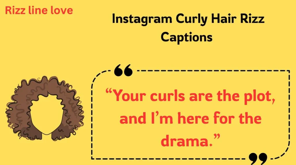  Instagram Curly Hair Rizz Captions