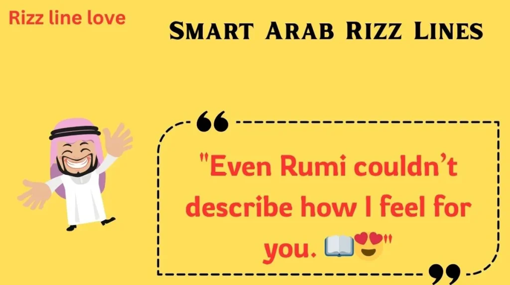 Smart Arab Rizz Lines