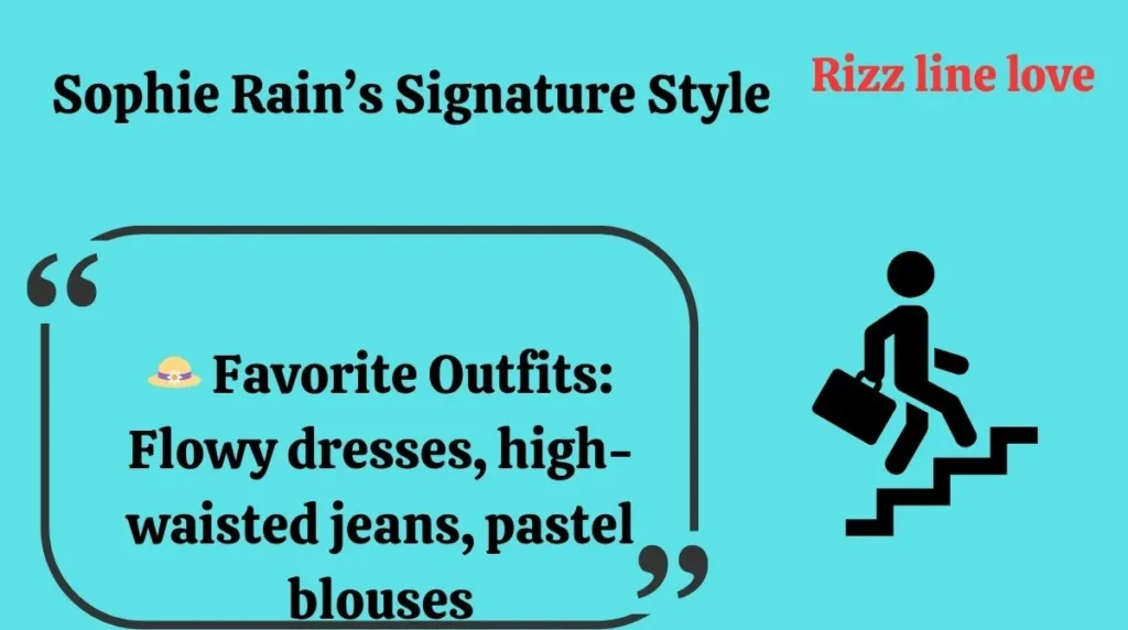 Sophie Rain’s Signature Style