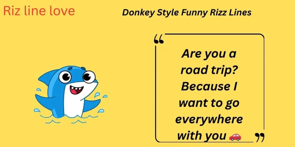 Donkey Style Funny Rizz Lines