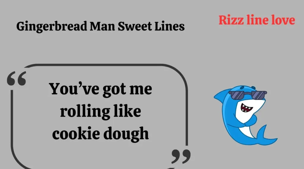 Gingerbread Man Sweet Lines
