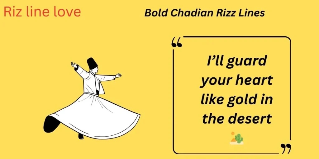 Bold Chadian Rizz Lines