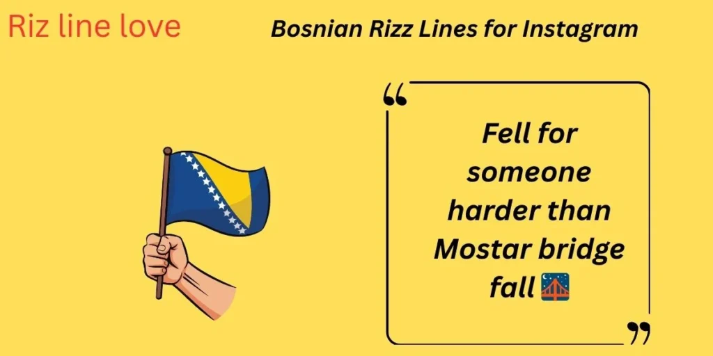Bosnian Rizz Lines for Instagram 