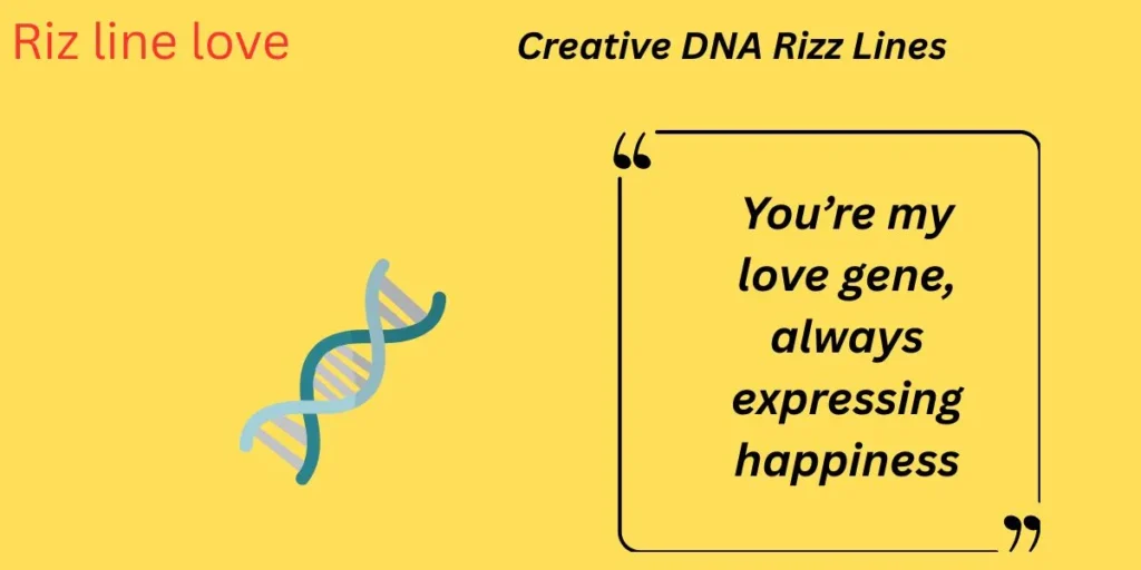 Creative DNA Rizz Lines