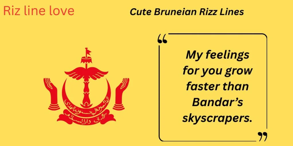 Cute Bruneian Rizz Lines 