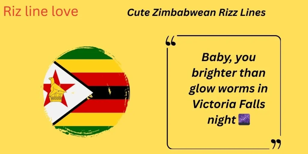 Cute Zimbabwean Rizz Lines