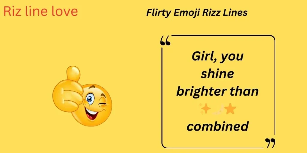 Flirty Emoji Rizz Lines