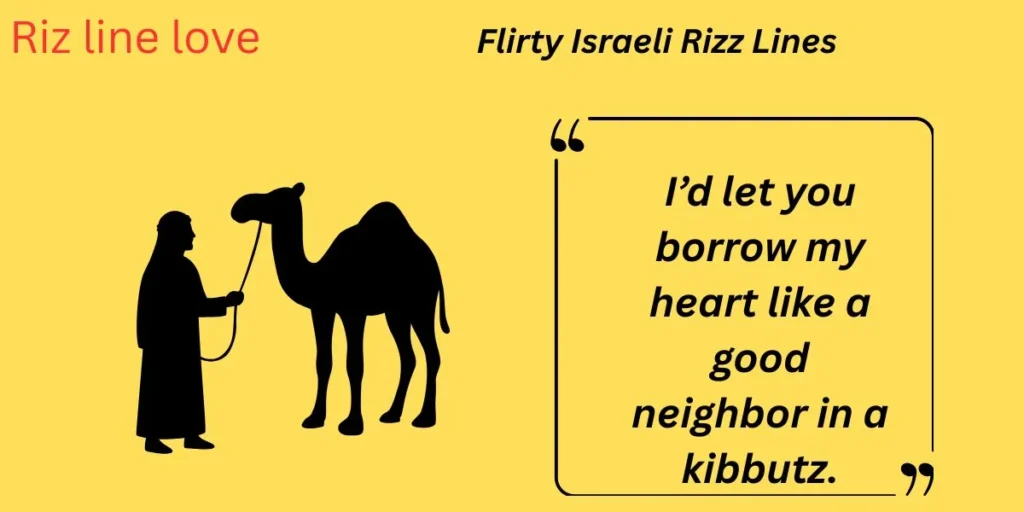 Flirty Israeli Rizz Lines