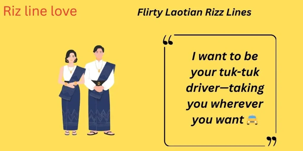 Flirty Laotian Rizz Lines
