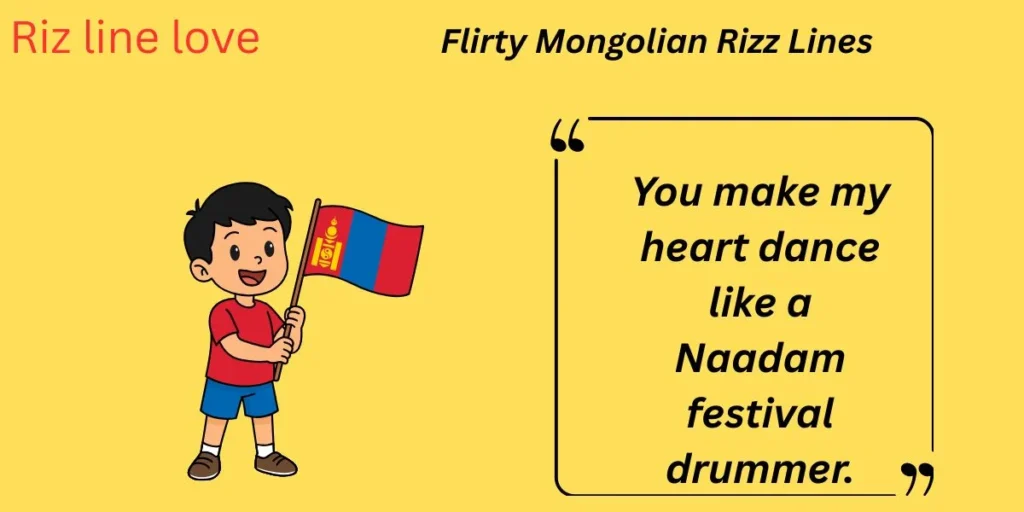 Flirty Mongolian Rizz Lines