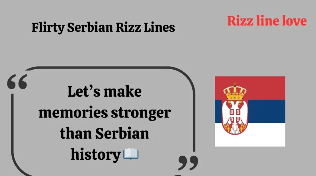 Flirty Serbian Rizz Lines