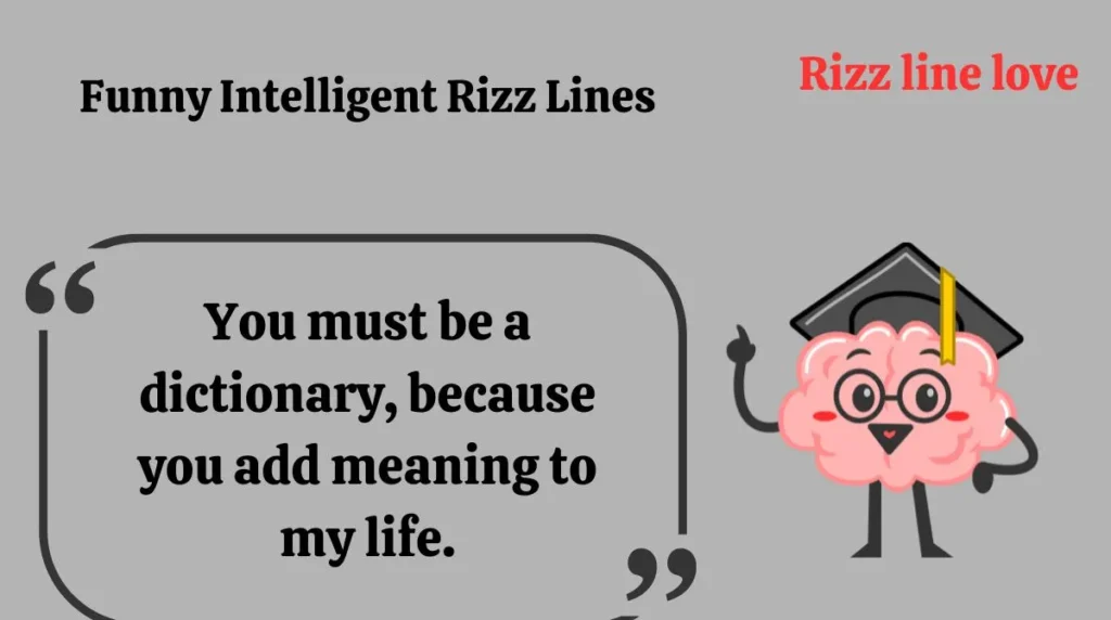 Funny Intelligent Rizz Lines