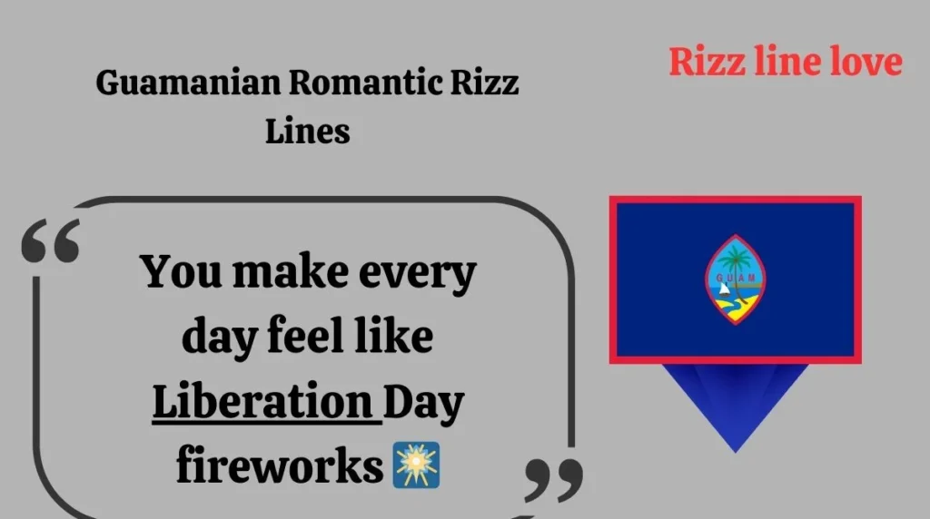 Guamanian Romantic Rizz Lines