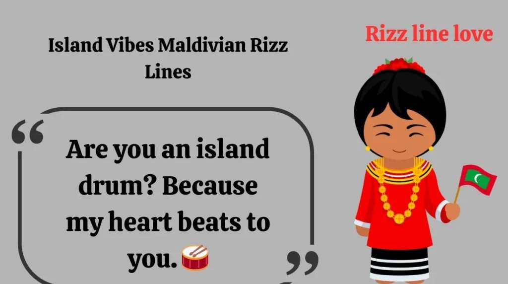 Island Vibes Maldivian Rizz Lines