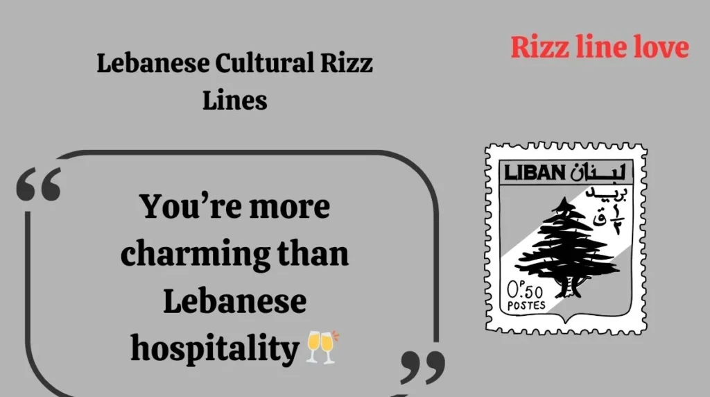 Lebanese Cultural Rizz Lines