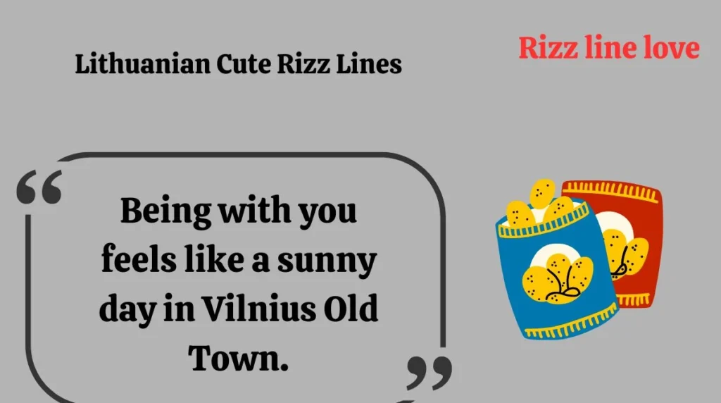 Lithuanian Cute Rizz Lines