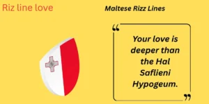Maltese Rizz Lines