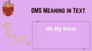 OMS Meaning in Text