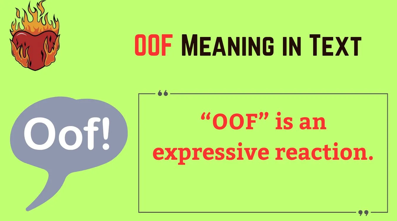You are currently viewing OOF Meaning in Text 😅💬 | The Ultimate Guide to This Viral Slang Term