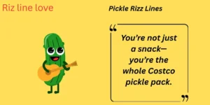 Read more about the article :🥒 136+ Pickle Rizz Lines That’ll Make You the Dill of 2025 😏✨