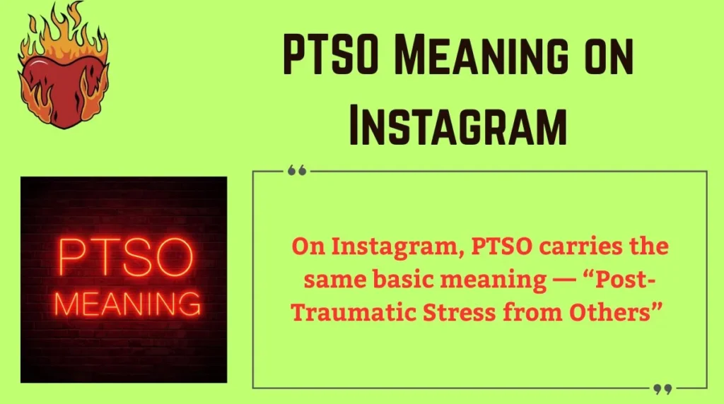 PTSO Meaning on Instagram