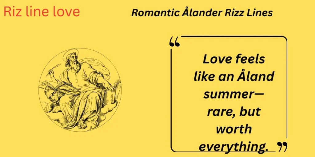Romantic Ålander Rizz Lines