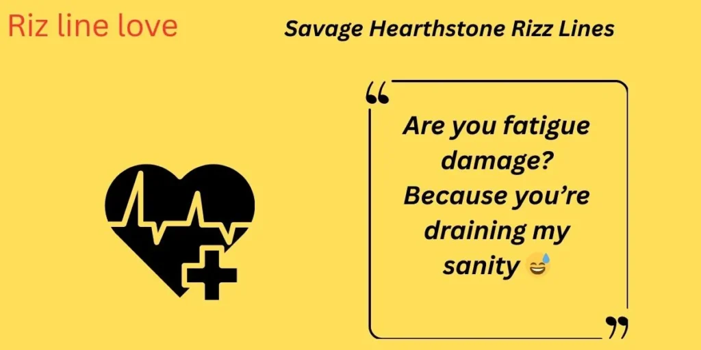Savage Hearthstone Rizz Lines