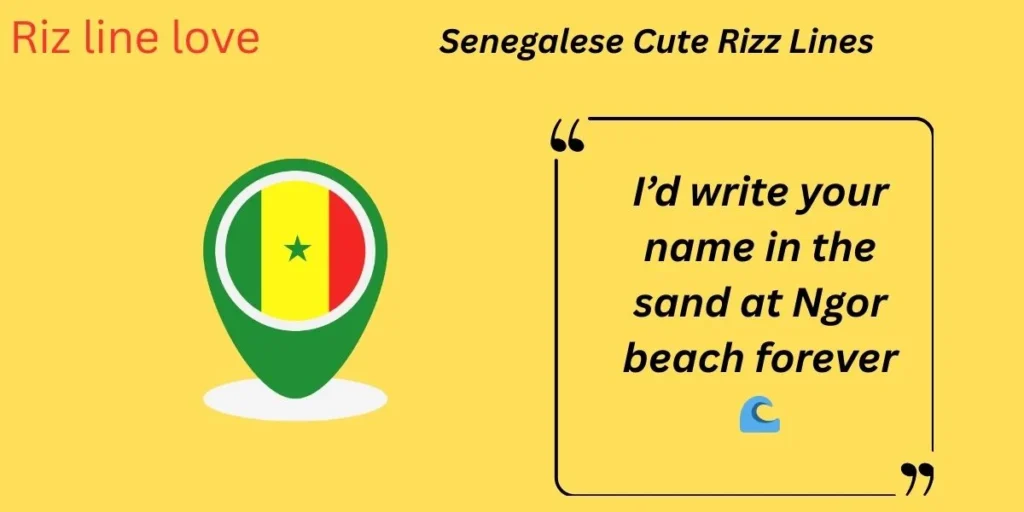 Senegalese Cute Rizz Lines