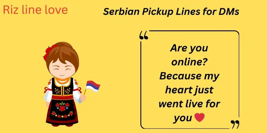 Serbian Pickup Lines for DMs