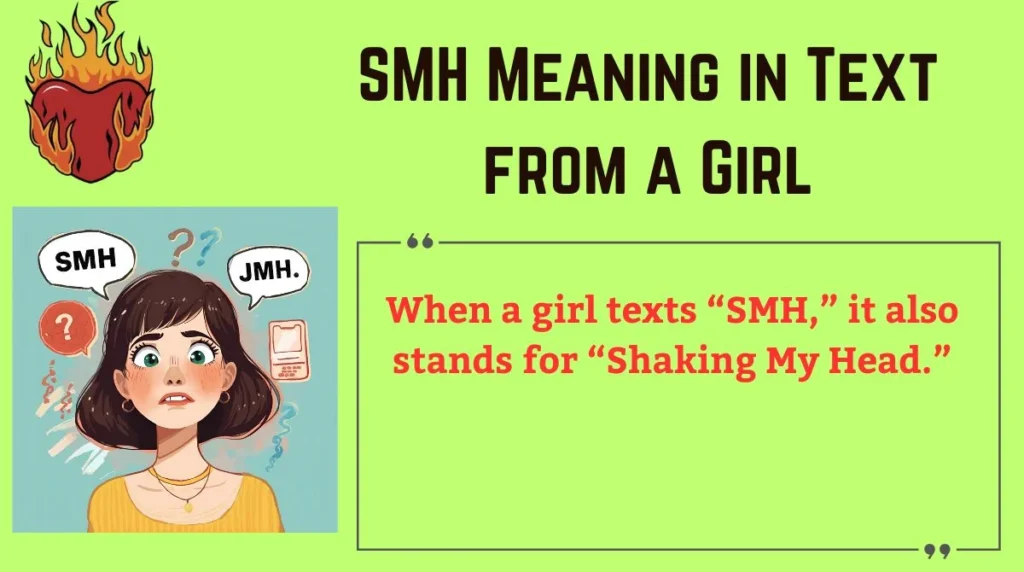 SMH Meaning in Text from a Girl