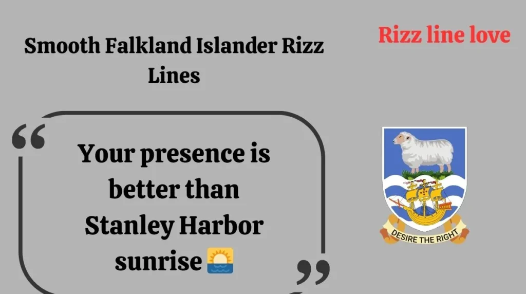 Smooth Falkland Islander Rizz Lines