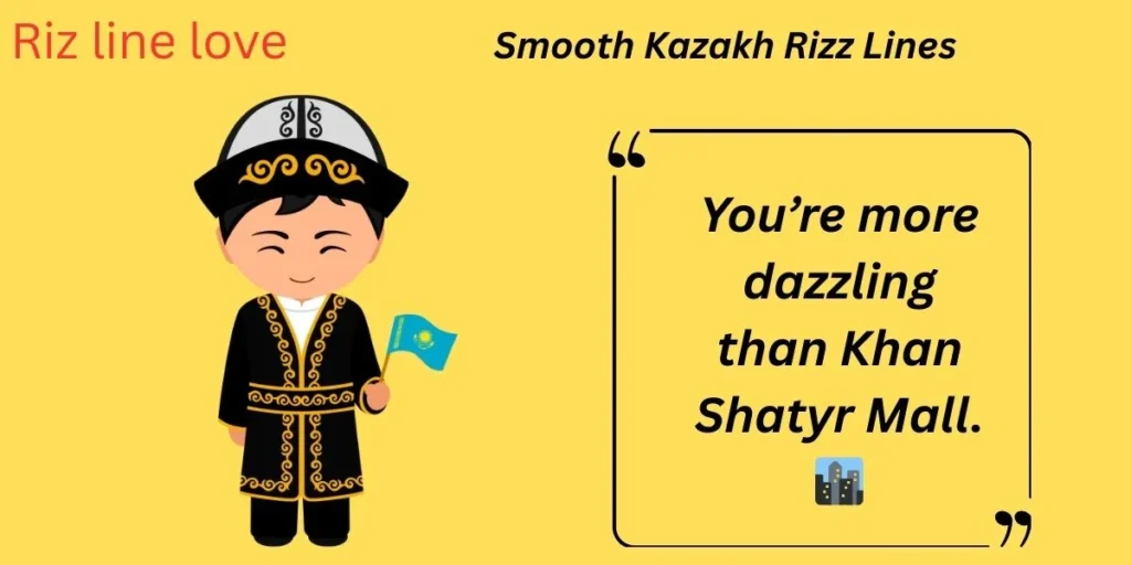 Smooth Kazakh Rizz Lines