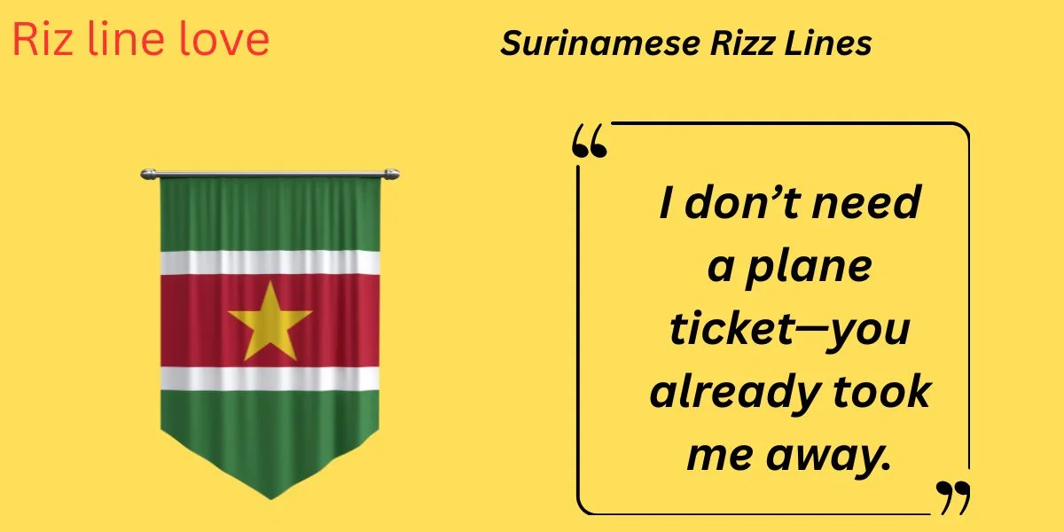 You are currently viewing 130+ Surinamese Rizz Lines 🇸🇷🔥 Smooth Flirting in 2025
