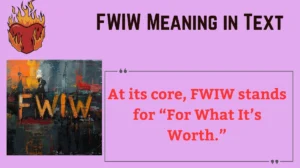 Read more about the article 🪄 FWIW Meaning in Text: Real Usage, Origins & How to Use It Naturally in 2025